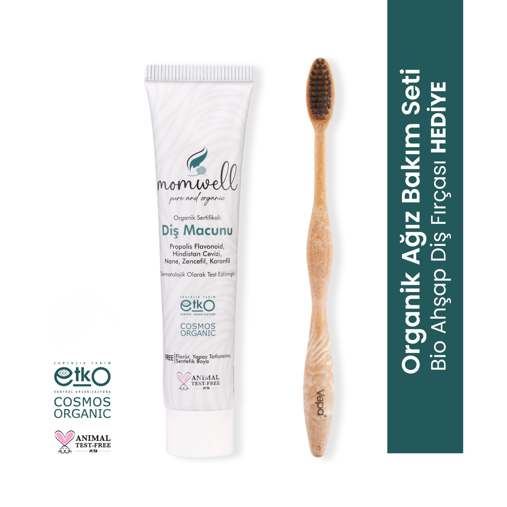 Momwell Organik Ağız Bakım Seti
