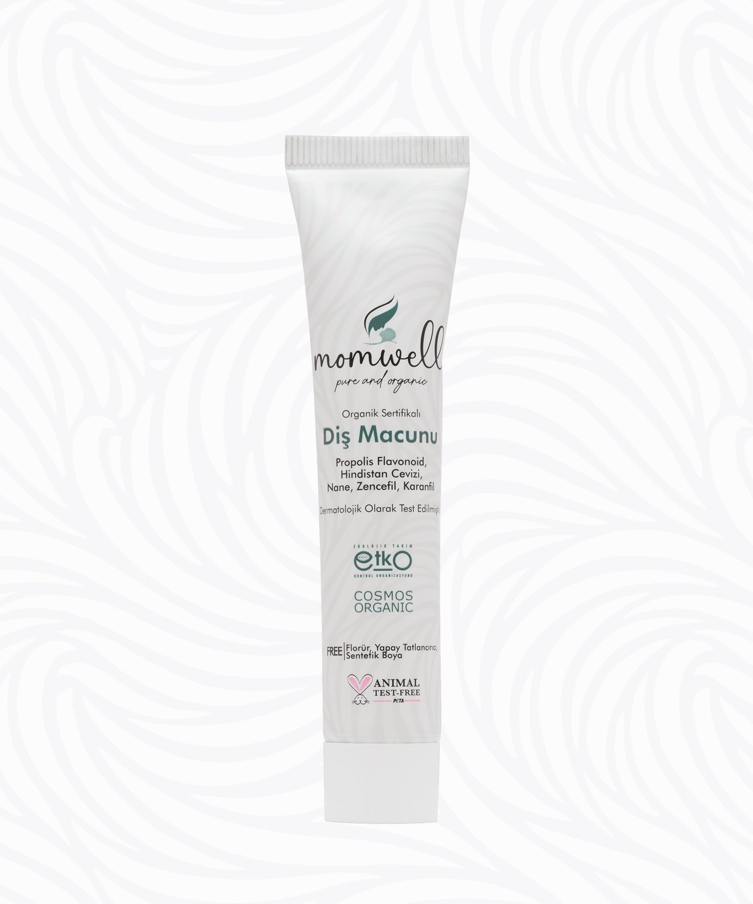 Momwell Organic Toothpaste 75gr