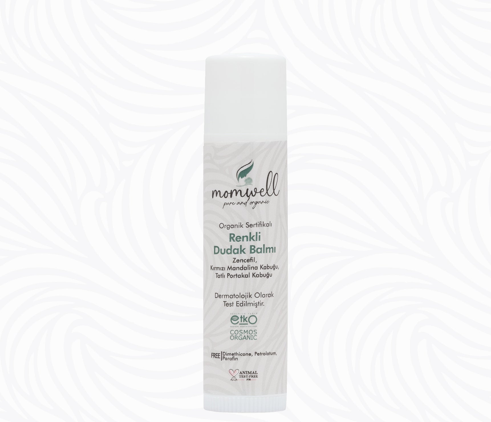 Momwell Organik Renkli Dudak Balmı 5ml